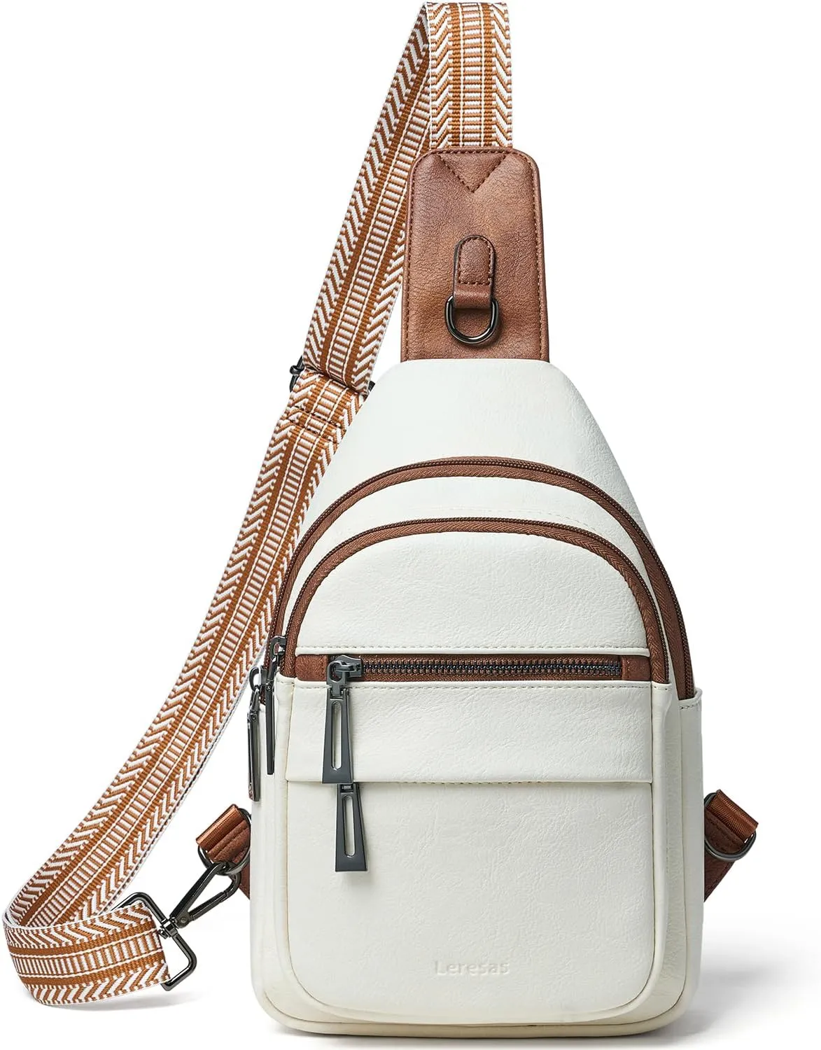 7L Sling Bag for Women Crossbody Bag Sling Purse Fanny Packs Vegan Leather Chest Bag Trendy Handbag Travel Anti Theft
