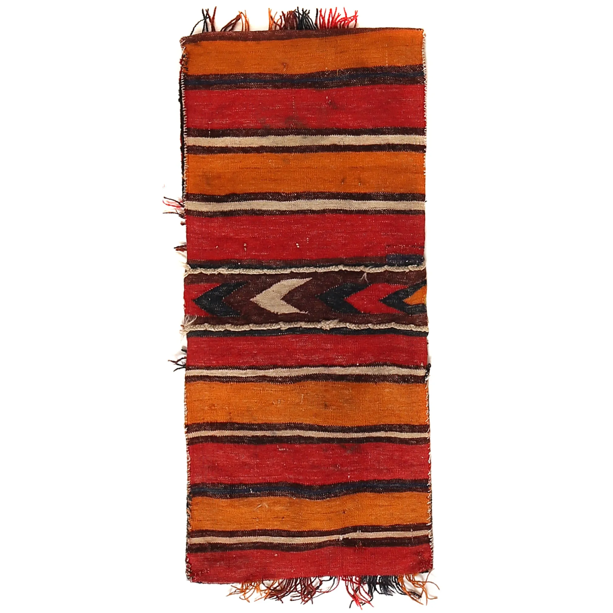Afghan Baluch Saddle Bag Rug 1' 4" x 2' 11" ft / 41 x 89 cm - No. R21687