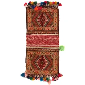 Belouch Saddle Bag 1' 1" x 2' 4" ft / 33 x 72 cm - No. B21383