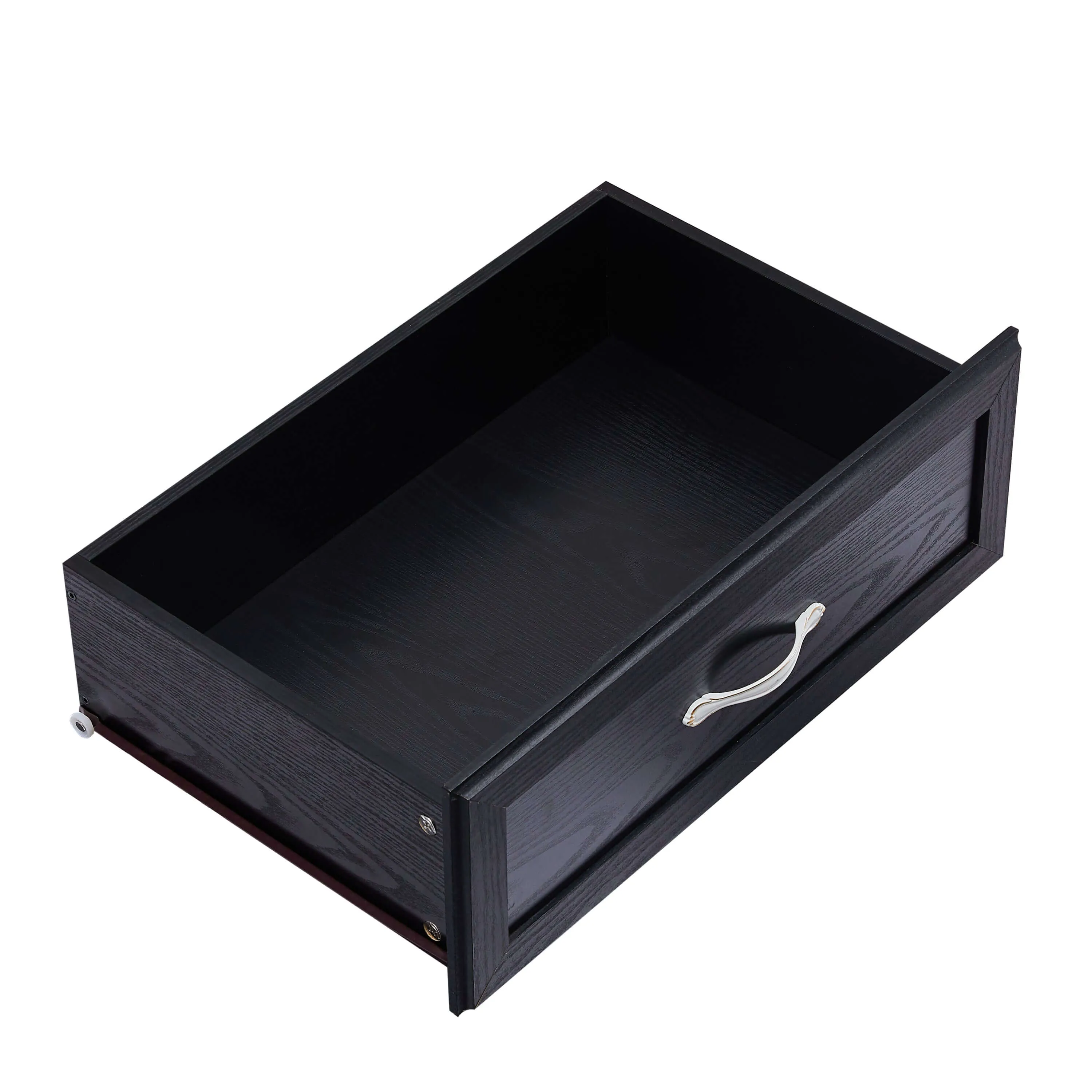 Black 9-Drawer Bedroom Dresser - Antique & Modern Style