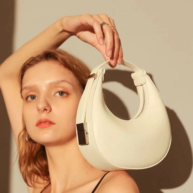 bolsos para mujeres tendencia Korean version of crescent bag trend half moon saddle shoulder underarm bag