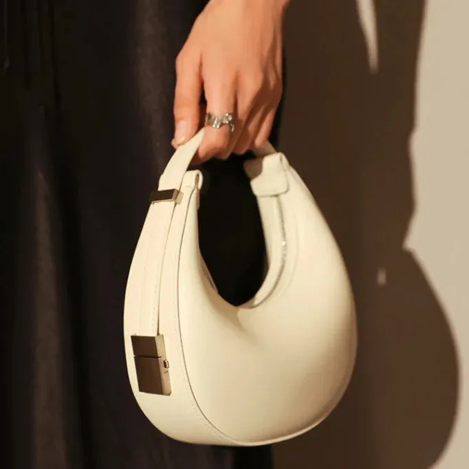 bolsos para mujeres tendencia Korean version of crescent bag trend half moon saddle shoulder underarm bag