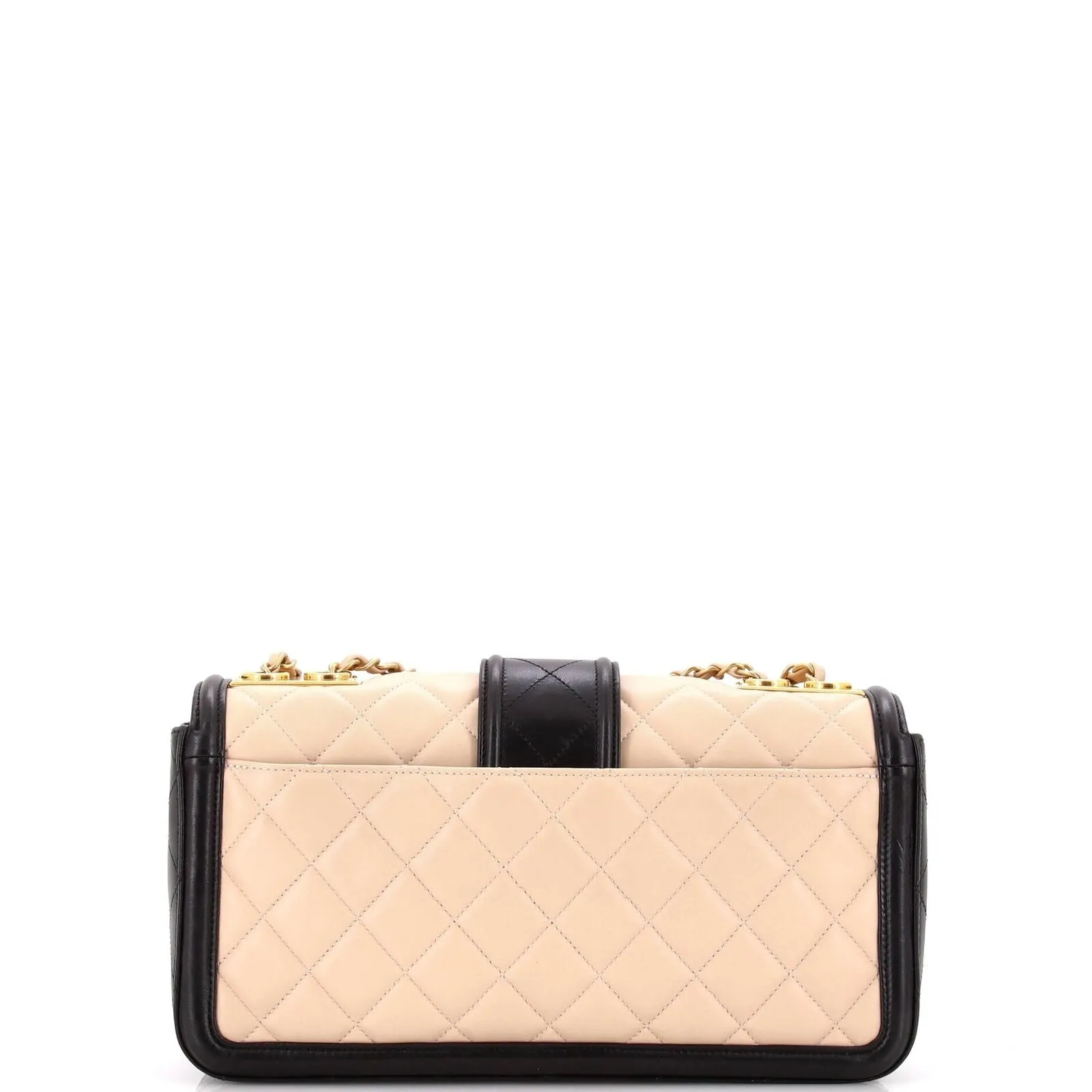 Chanel Elegant Cc Flap Bag Quilted