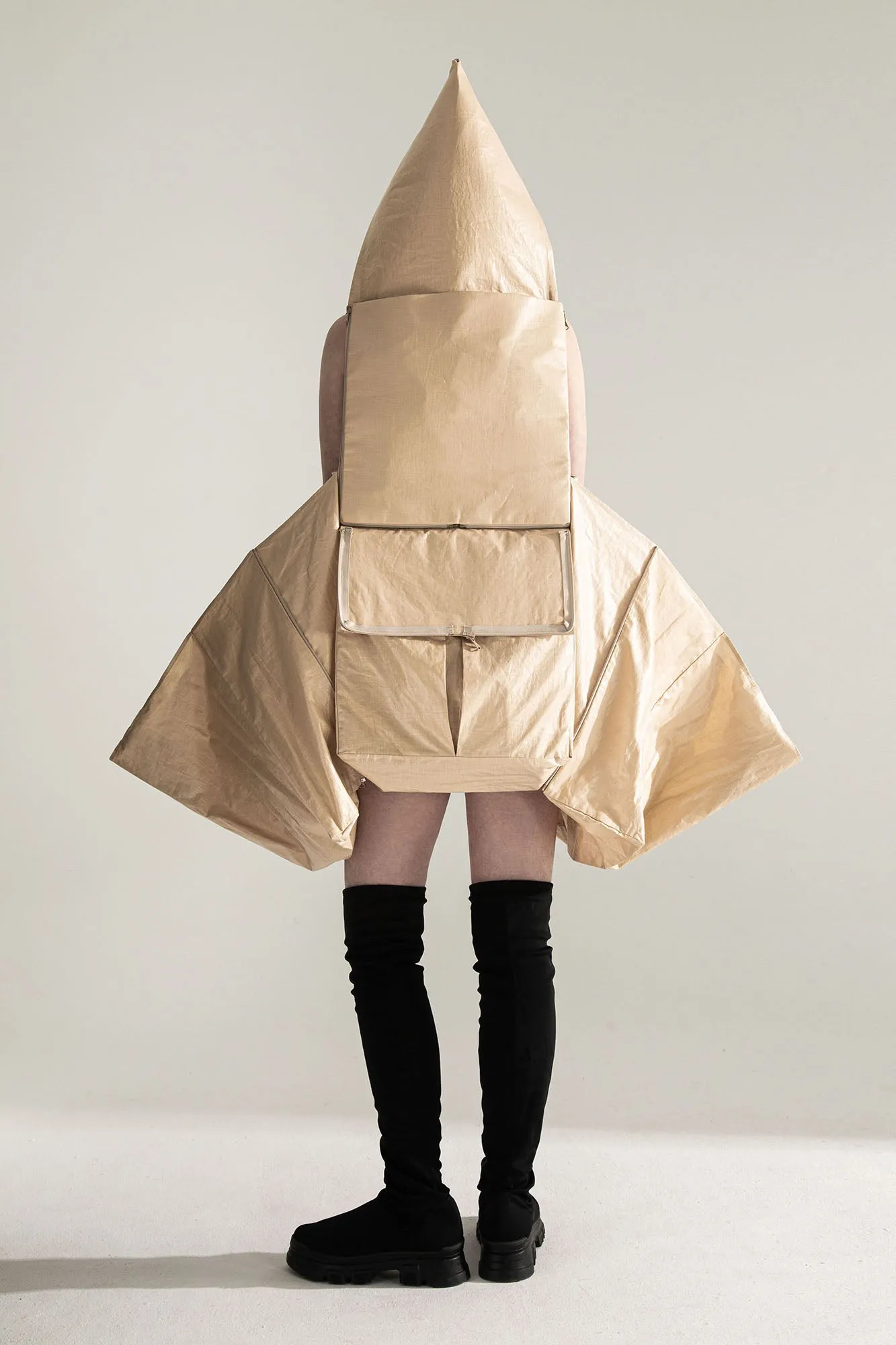 CONTAINER 5-way transforming piece: dress / vest