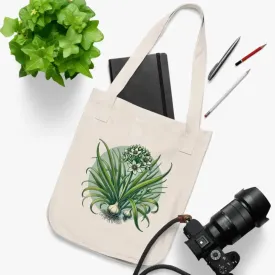 Eco Friendly Canvas Tote with Nature Charm
