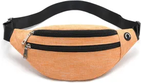 Fanny Pack for Men & Women - Waterproof Waist Bag Pack with Adjustable Strap for Travel Sports Running.