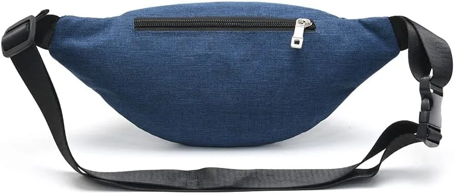 Fanny Pack for Men & Women - Waterproof Waist Bag Pack with Adjustable Strap for Travel Sports Running.