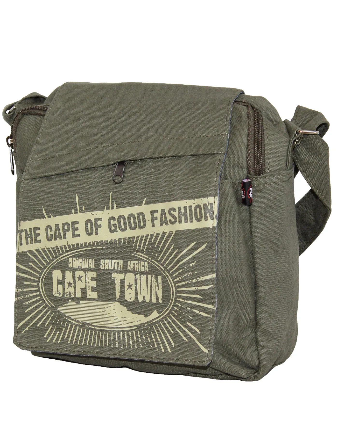 Fino SKH-169 Unisex Souvenir Canvas Crossbody/ Sling Bag