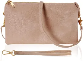 Humble Chic NY Vegan Leather Wristlet Purse for Women - Small Clutch Purse with Shoulder and Wrist Straps