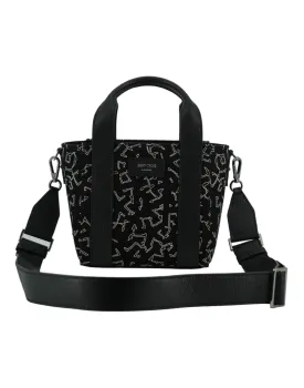Jimmy Choo Artwork Printed Patent Leather Tote Bag