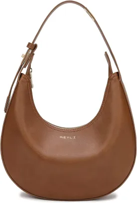 Keyli Shoulder Bag Stylish Casual Clutch Purses for Women 3 Ways Adjust Strap Hobo Handbags with Zip Closure