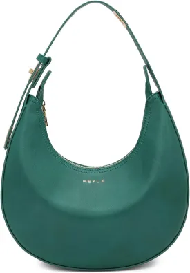 Keyli Shoulder Bag Stylish Casual Clutch Purses for Women 3 Ways Adjust Strap Hobo Handbags with Zip Closure