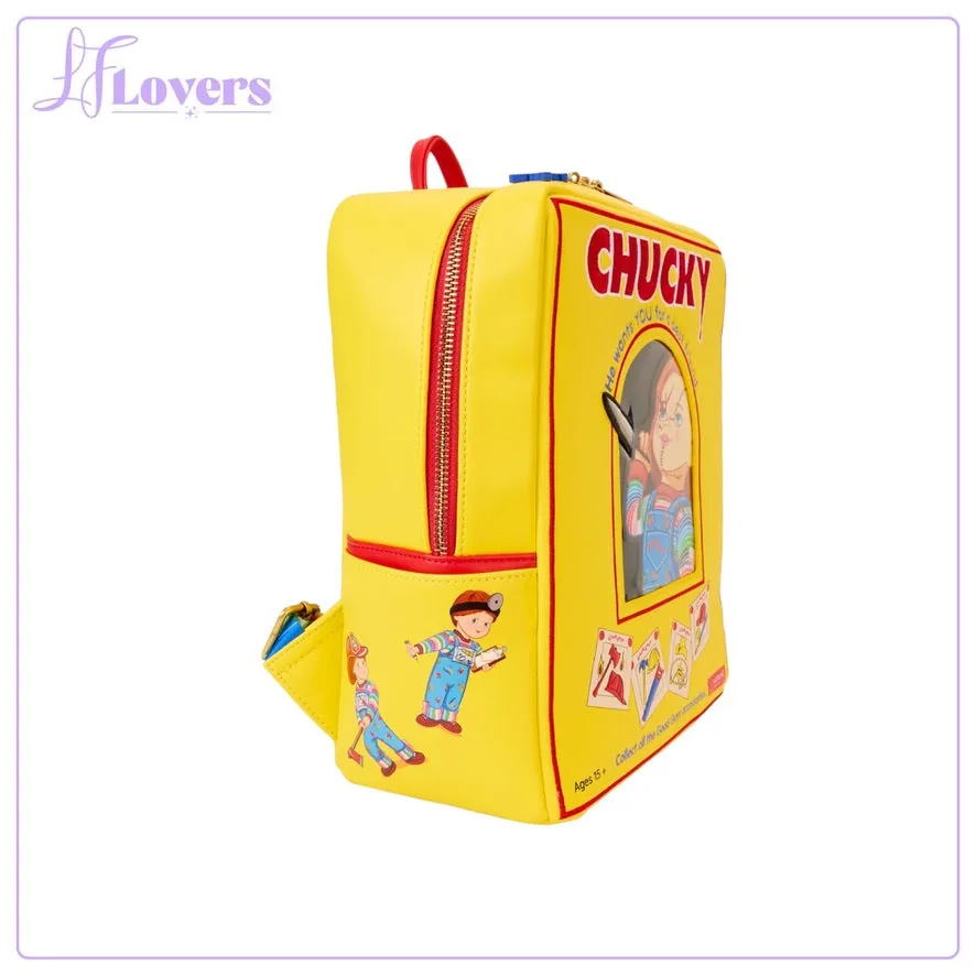 Loungefly Childs Play Chucky Box Mini Backpack