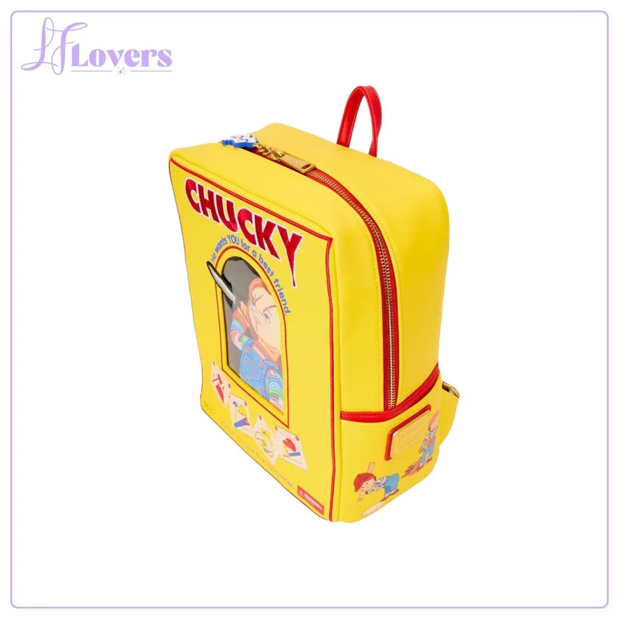 Loungefly Childs Play Chucky Box Mini Backpack