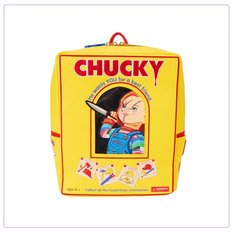 Loungefly Childs Play Chucky Box Mini Backpack