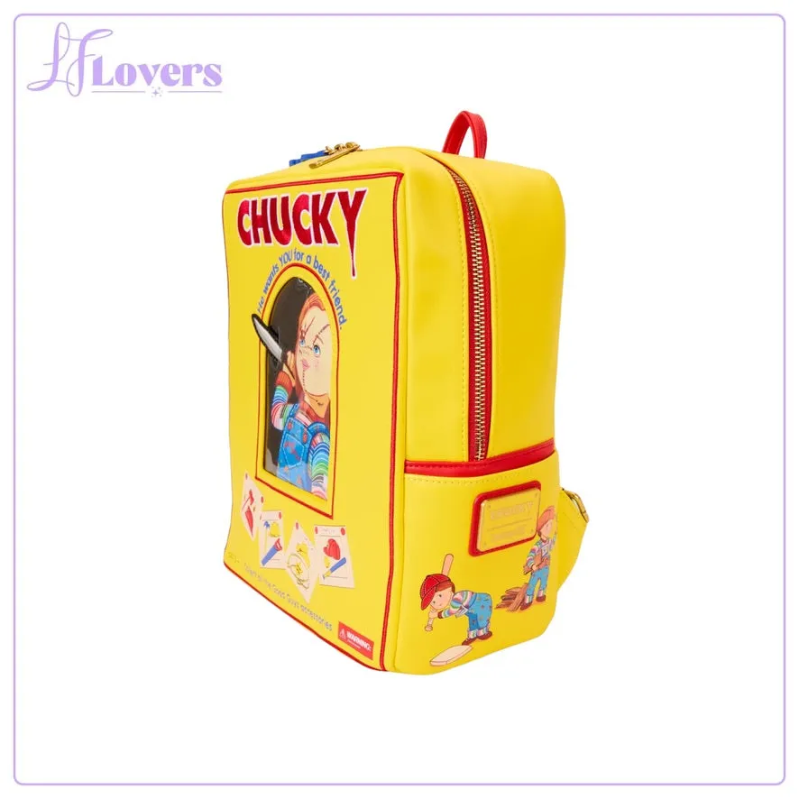 Loungefly Childs Play Chucky Box Mini Backpack