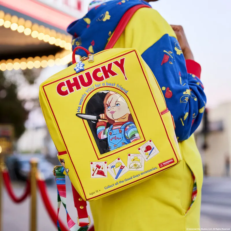 Loungefly Childs Play Chucky Box Mini Backpack