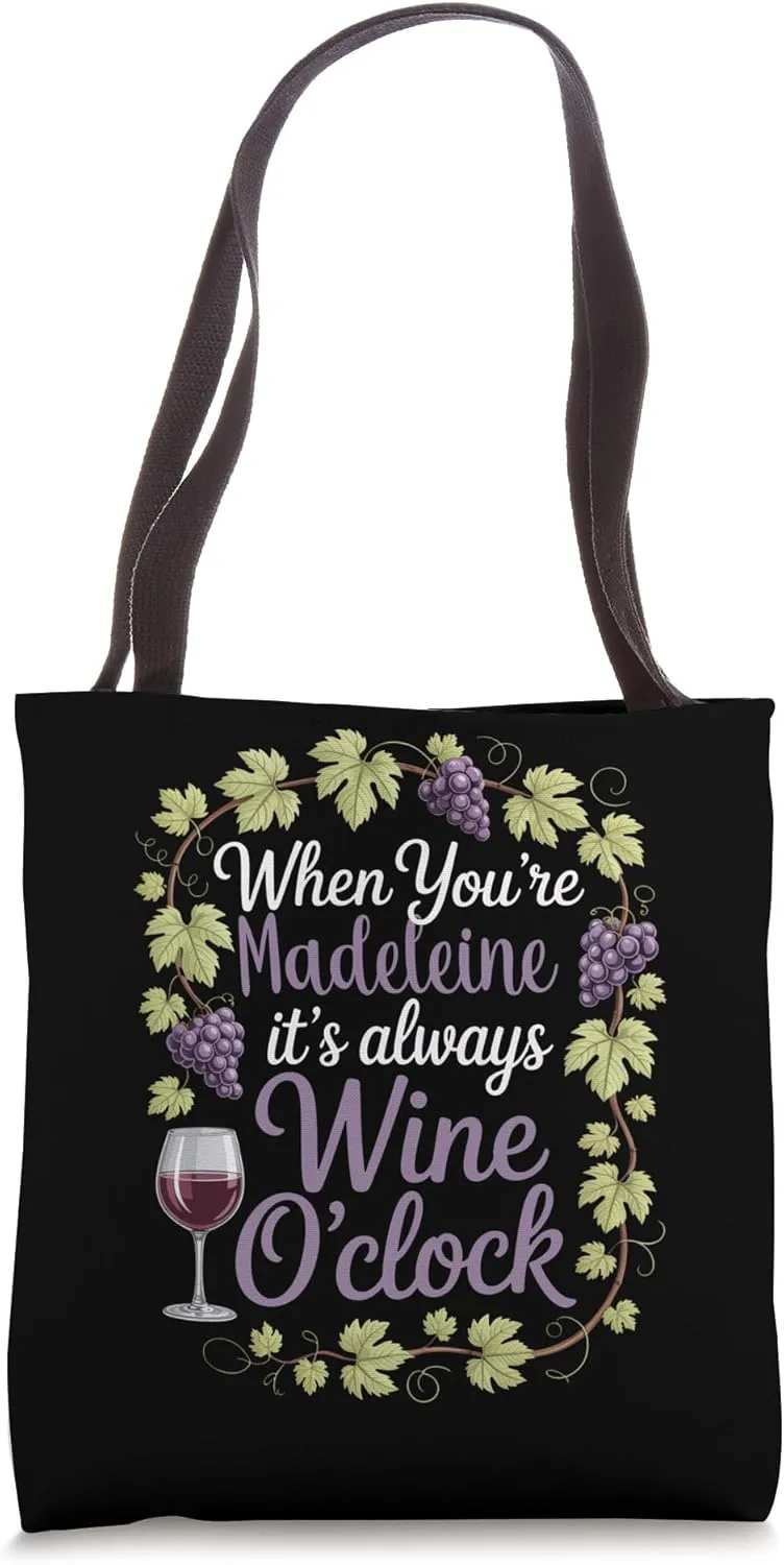 MADELEINE Personalized Women's Gift Custom MADELEINE Tote Bag
