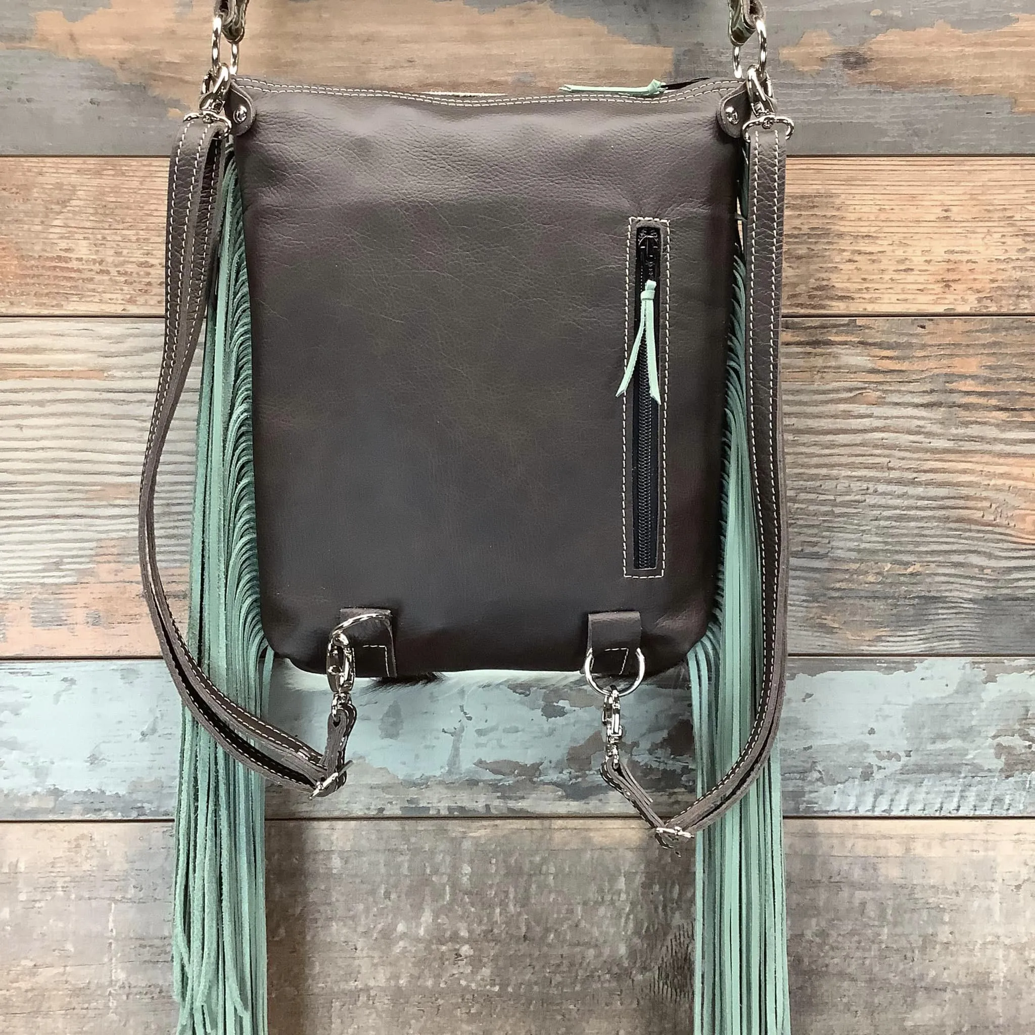 Mini Bagpack 18" Fringe-#48849