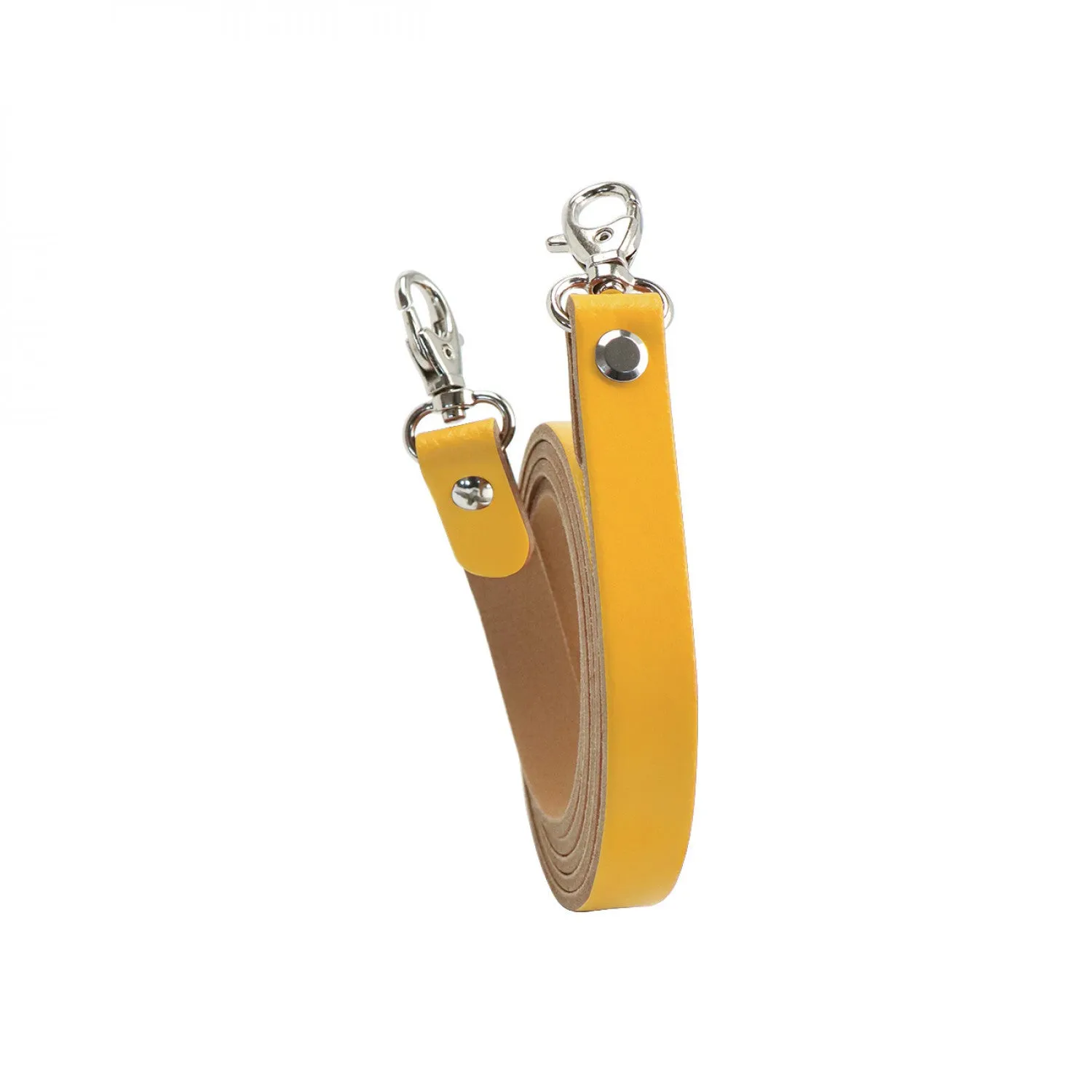 Miyako Leather Shoulder Strap with Hooks
