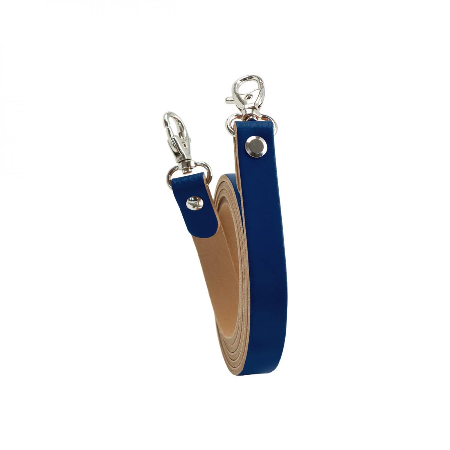 Miyako Leather Shoulder Strap with Hooks