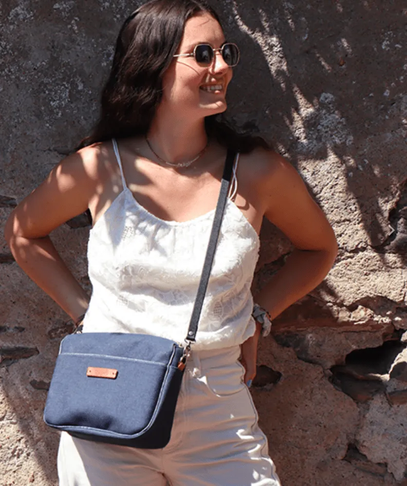 Miyako Leather Shoulder Strap with Hooks