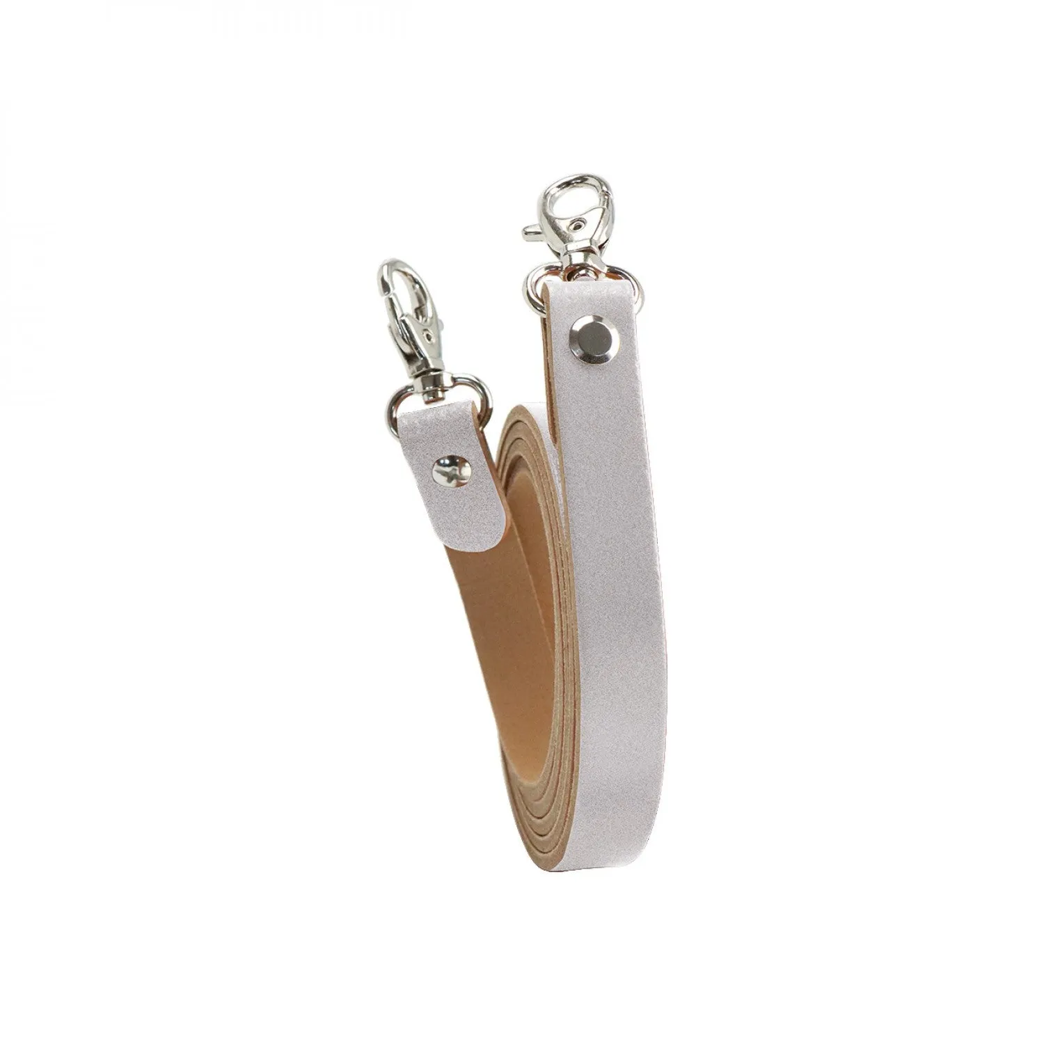 Miyako Leather Shoulder Strap with Hooks