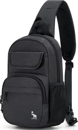 OIWAS Sling Bag Crossbody Backpack for Men, One Strap Backpack Hiking Daypack Chest Bag for Women