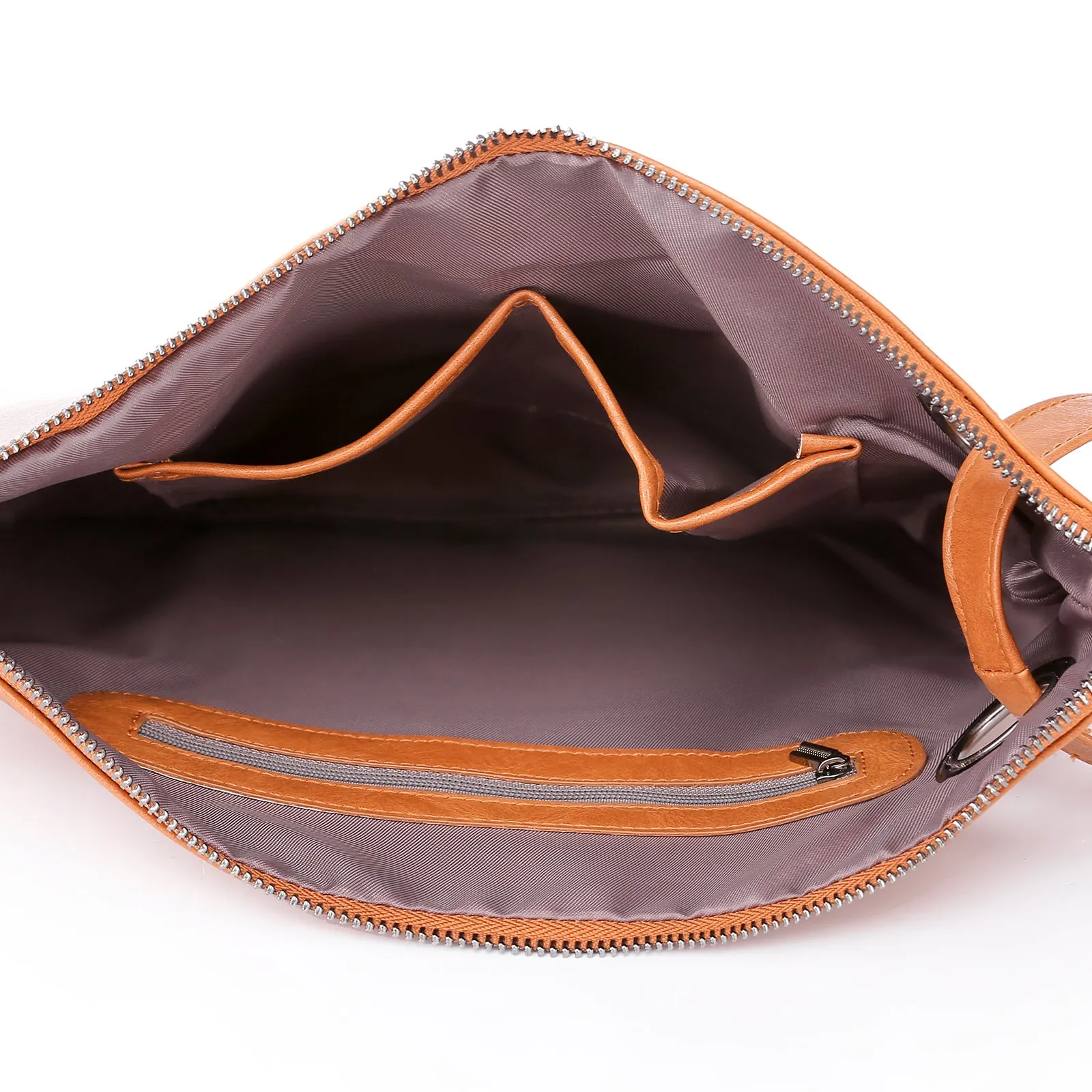 Paziye Spliced Clutch Bag