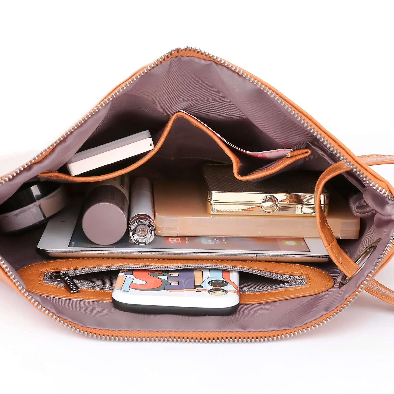 Paziye Spliced Clutch Bag