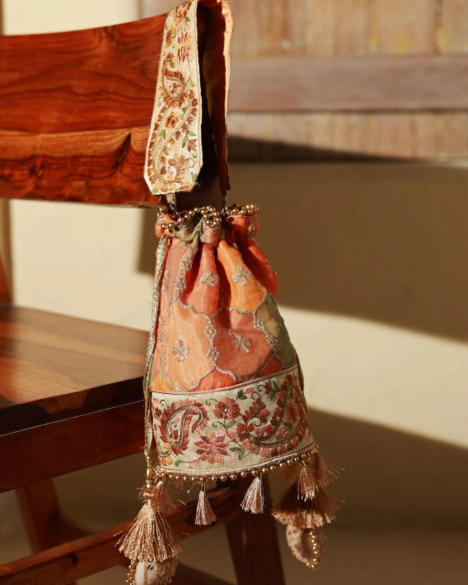 Radha Potli with Detachable Handle
