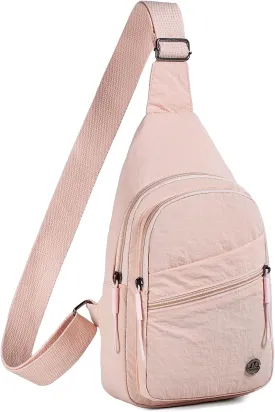 Small Sling Bag for Women, Sling Backpack Daypack Fanny Pack Crossbody Bags for Hiking Travel Sports Running
