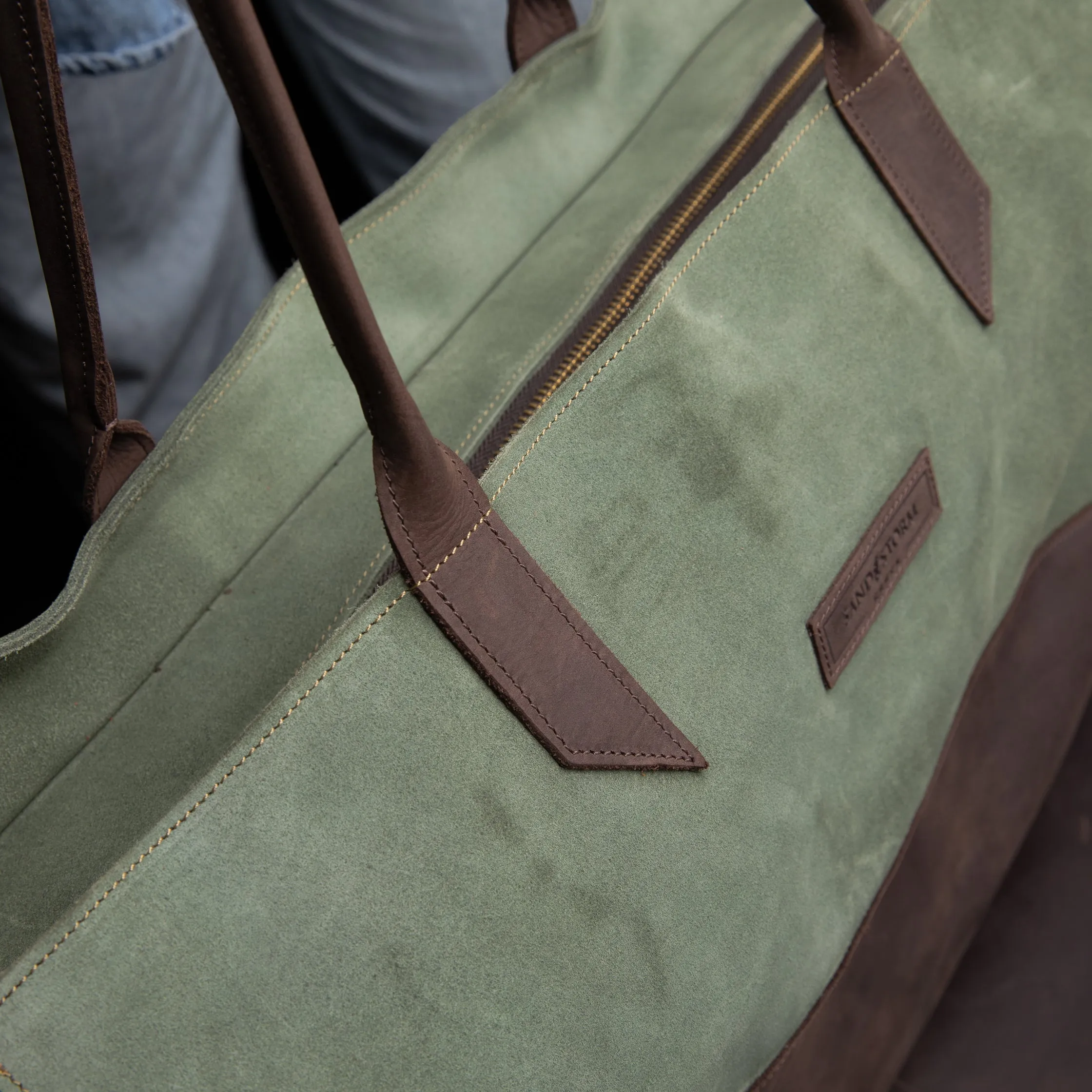 Suede Faith Weekender