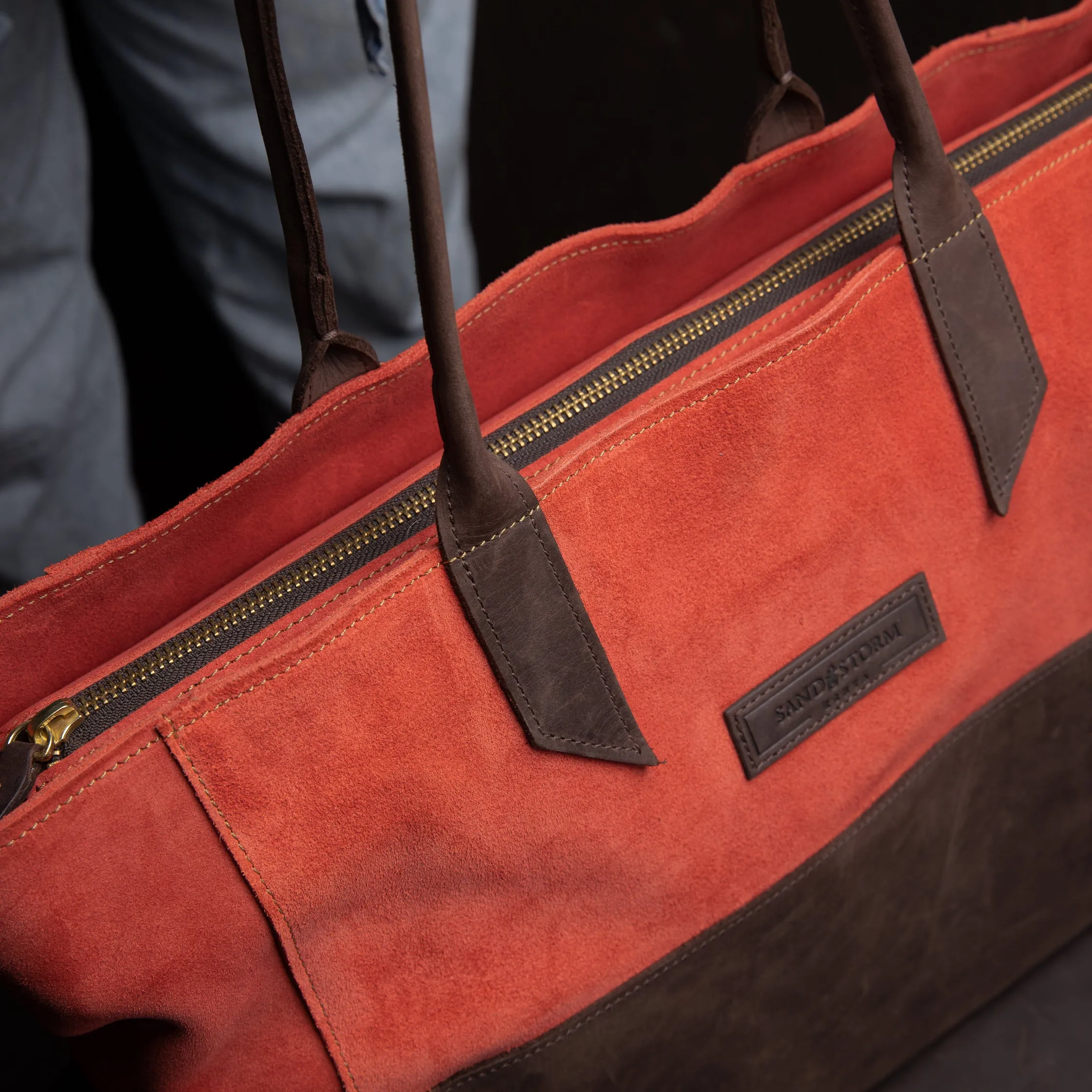 Suede Faith Weekender