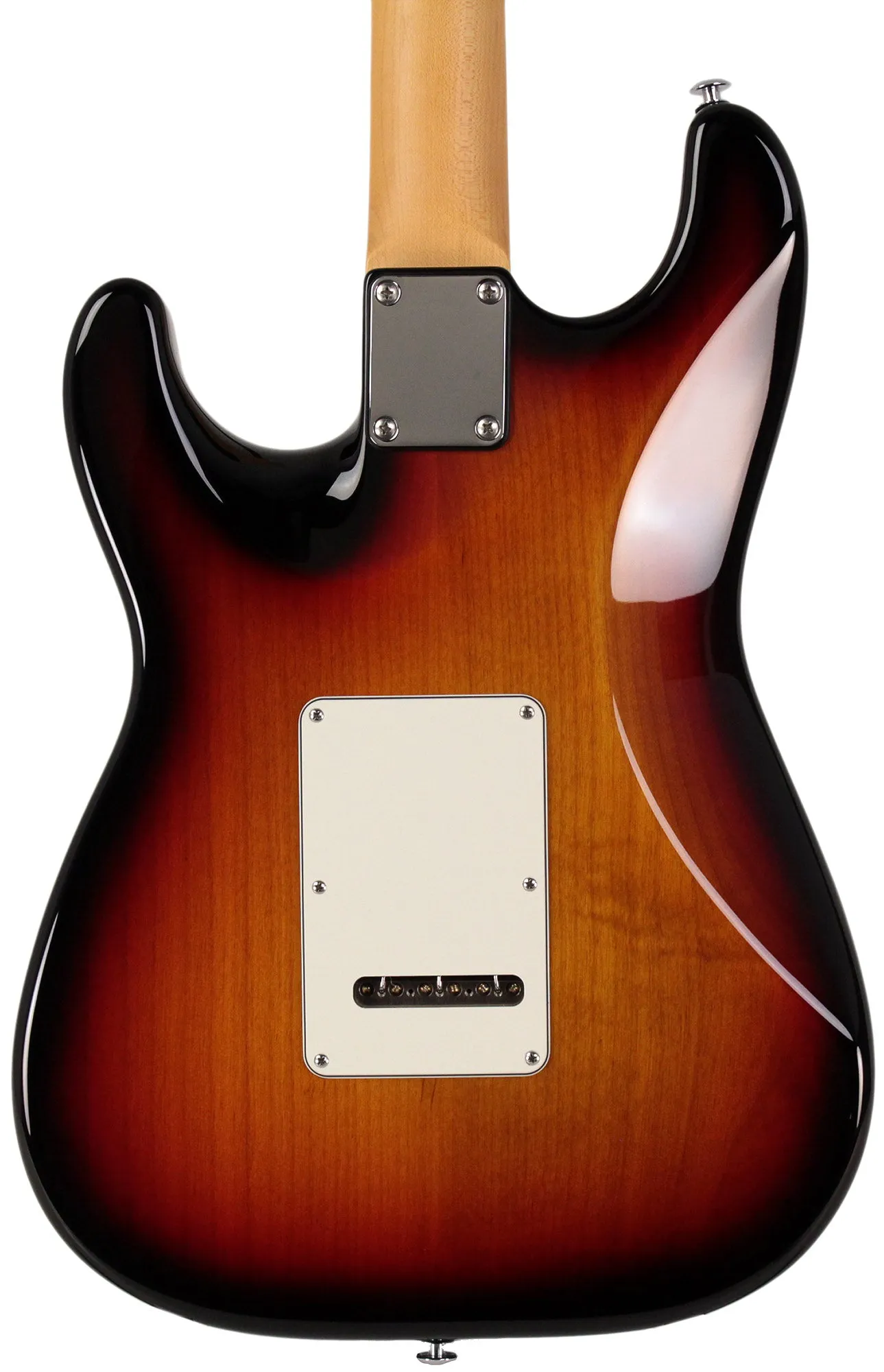 Suhr Classic S HSS Guitar, 3 Tone Burst, Maple