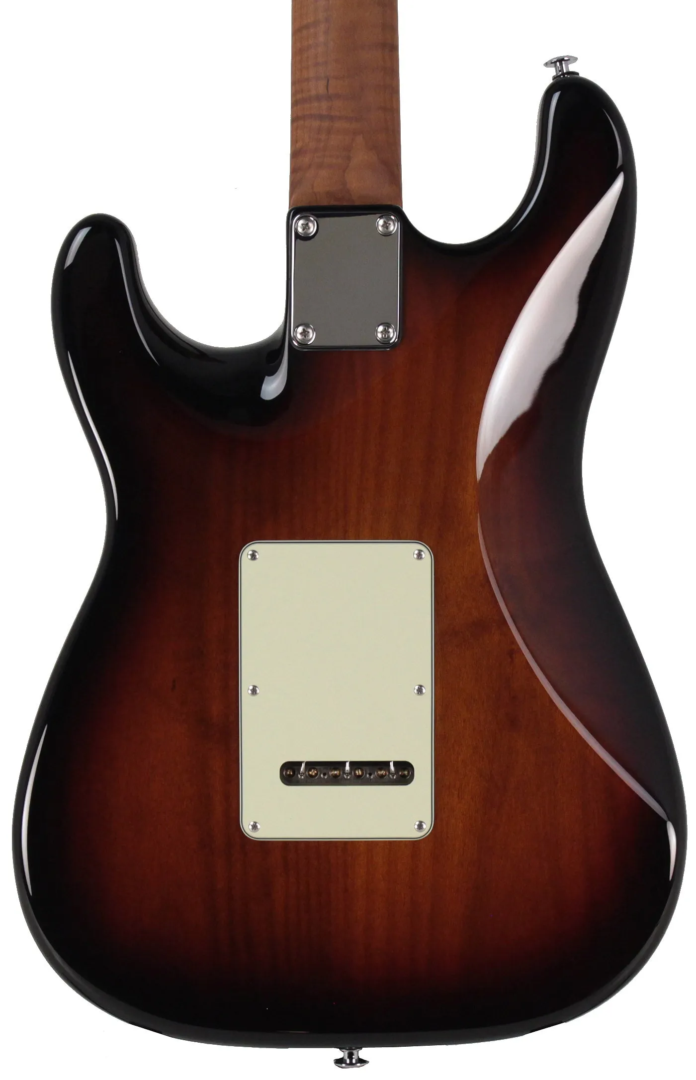 Suhr Classic S Roasted Select Guitar, 3-Tone Burst, Rosewood