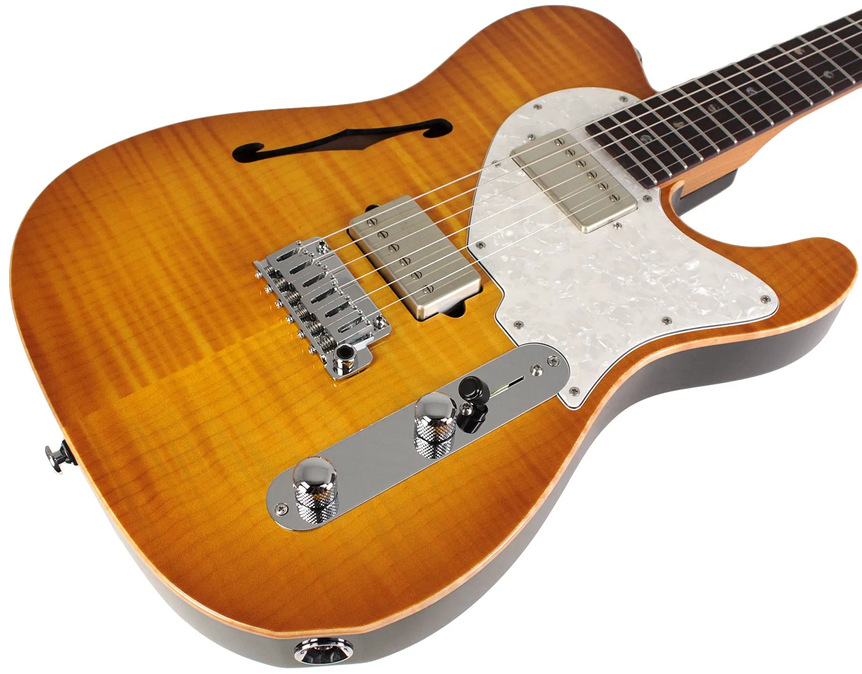 Suhr Select Alt T Guitar, Tea Burst