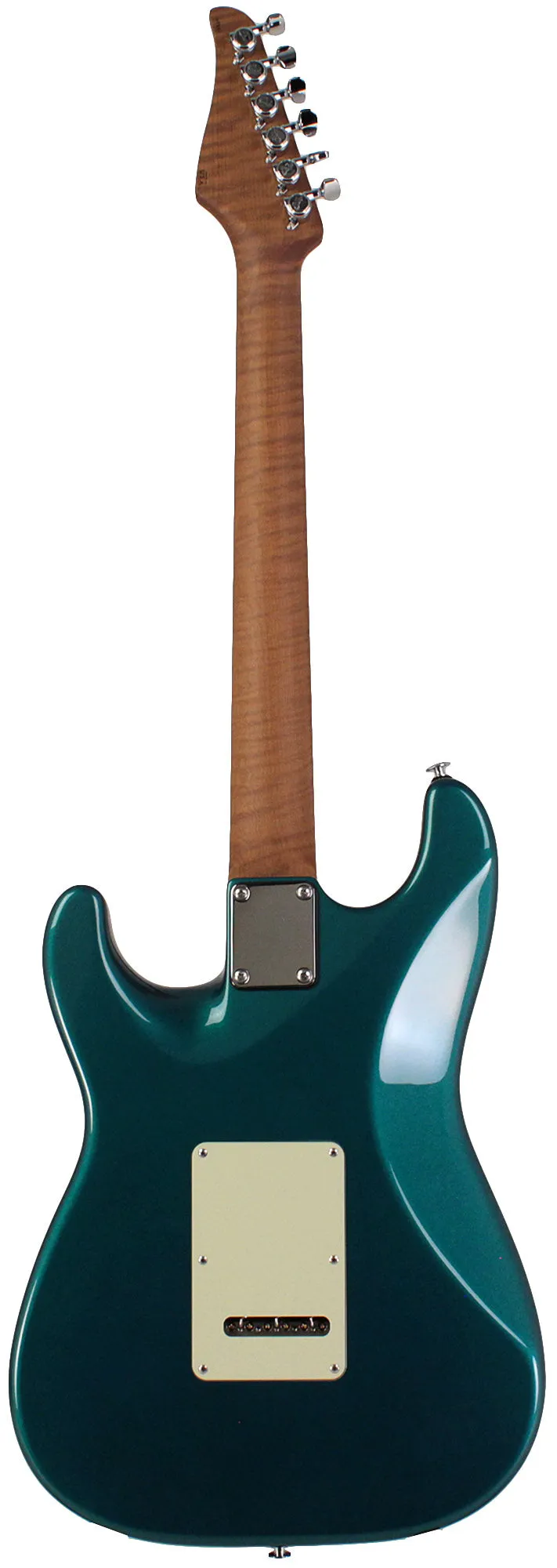 Suhr Select Classic S Guitar, Roasted Flamed Neck, Ocean Turquoise, Rosewood