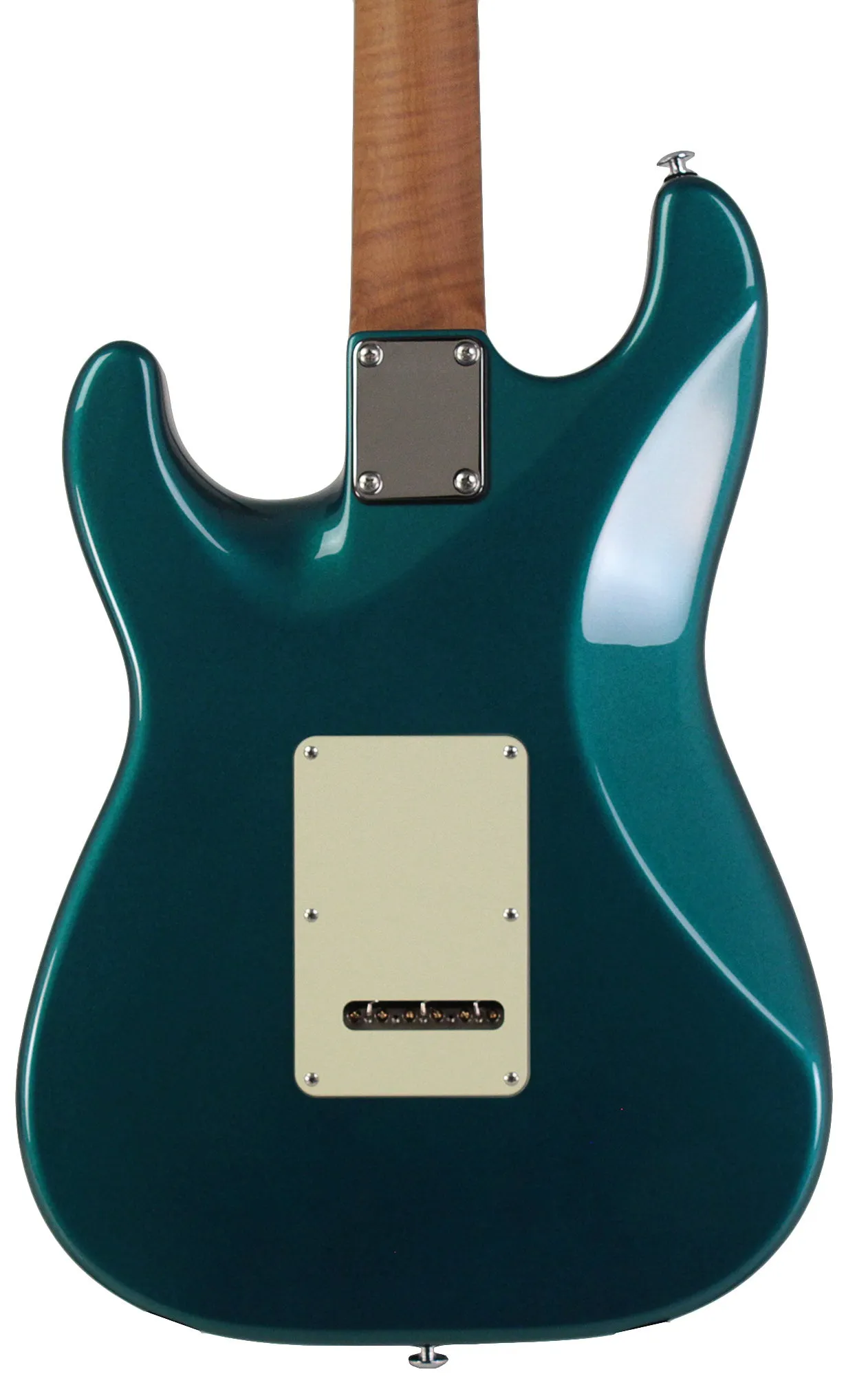 Suhr Select Classic S Guitar, Roasted Flamed Neck, Ocean Turquoise, Rosewood