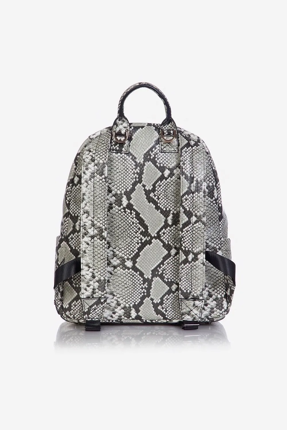 Tiba   Marl - Miller Backpack Tonal Snake Print