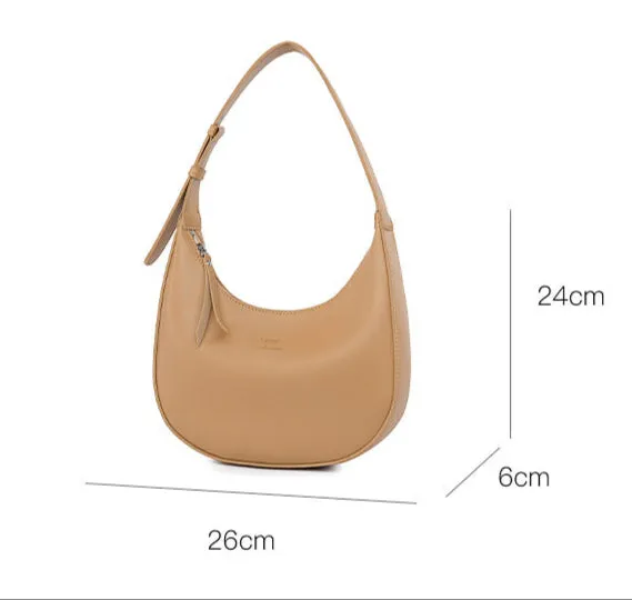 Trendy Half Moon Crescent Saddle Bag