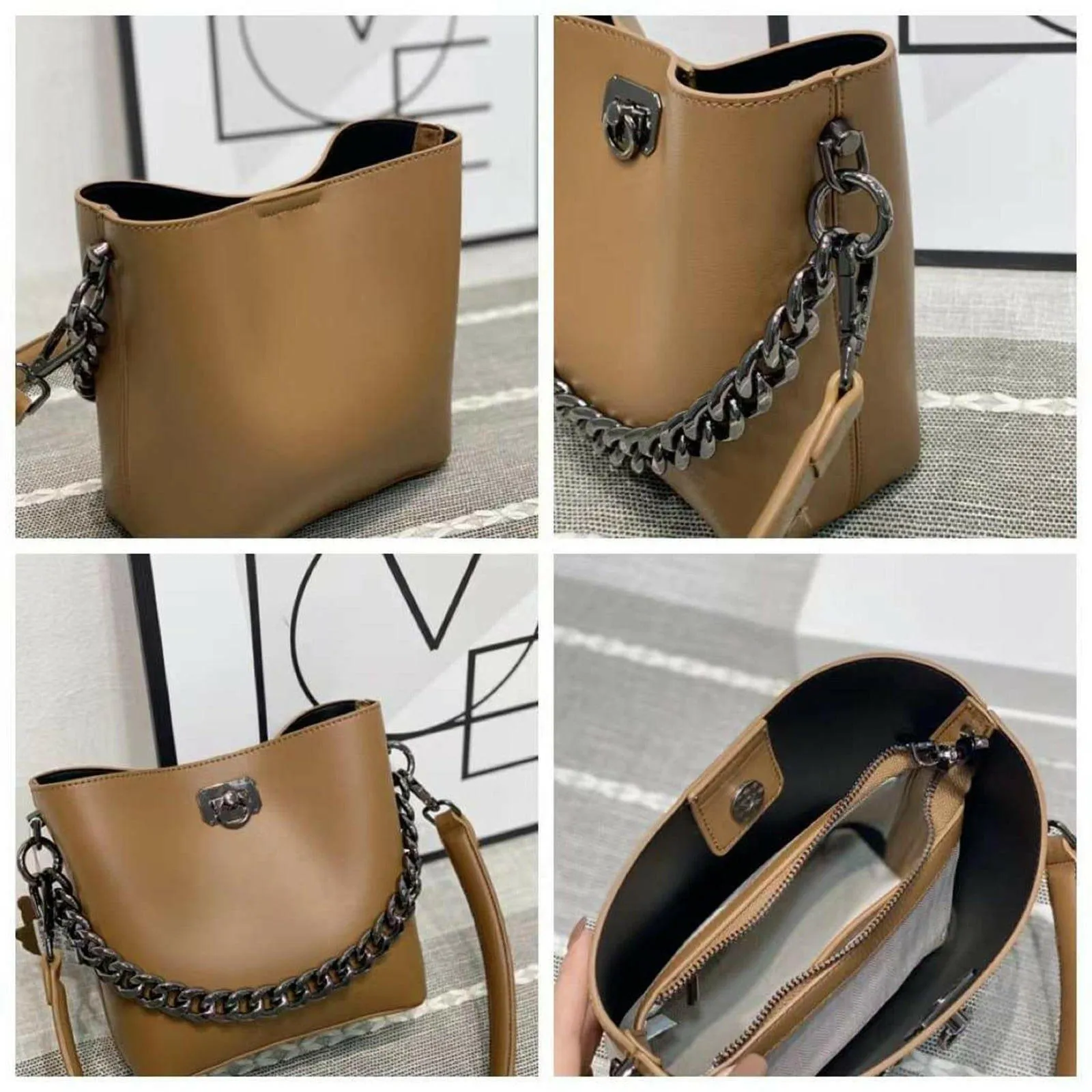 Vegan Leather 4-Piece Set with Cell Phone Pocket