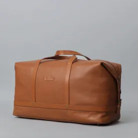 Vintage Elegance Full Grain Leather Weekend Travel Bag