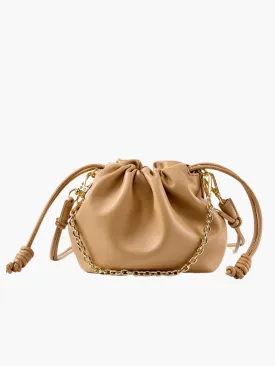 Vivienne | Drawstring Chain Crossbody Bag