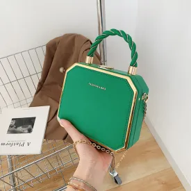 Women's Mini Shoulder Cosmetic Hard Shell Stereotyped Bag