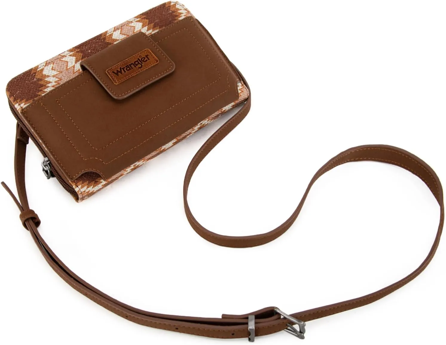 Wrangler Small Crossbody Bag for Women RFID Blocking Wallet Shoulder Purse Handbags with Credit Card Slots