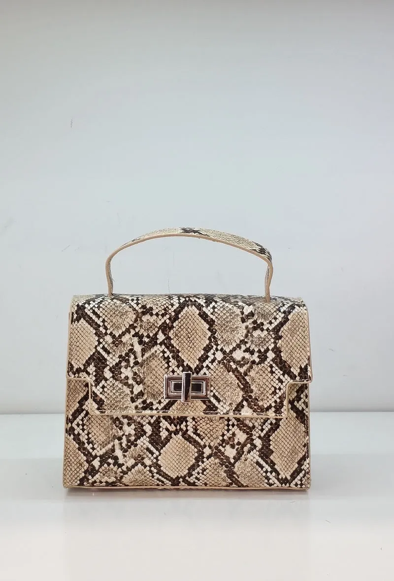 Zara Bag in Snake Print